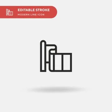 France Simple vector icon. Illustration symbol design template for web mobile Stock-Illustration