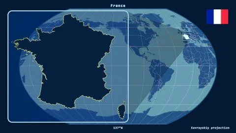 France - solid. Kavrayskiy, left Stock Illustration