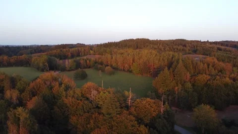 France Sunset Rising Video stock 254276202
