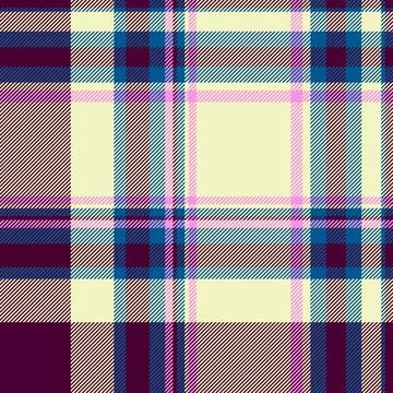 France vector texture plaid, messy background pattern seamless. Suit tartan.. 库存插图