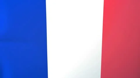 France Waving Flag Stock Footage 10761857