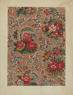 Frances Lichten, Patchwork Bedspread, c 1936 Patchwork Bedspread Copyright... Stock Photos