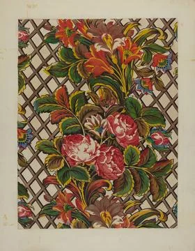 Frances Lichten, Patchwork Bedspread Material, c 1936 Patchwork Bedspread ... 스톡 사진