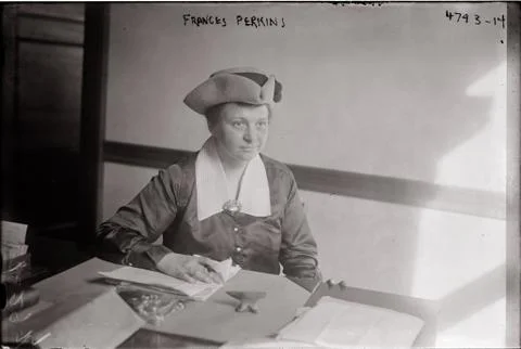 Frances Perkins Foto stock
