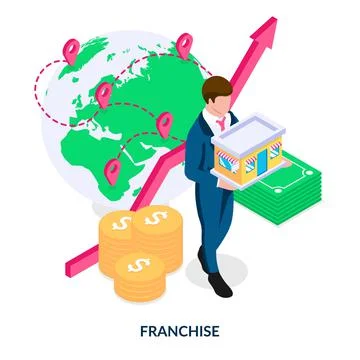 Franchise concept. Stock Illustration
