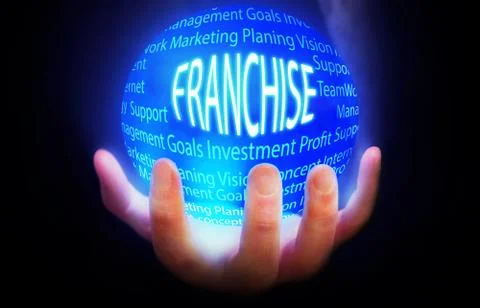 Franchise globe Stock Illustration