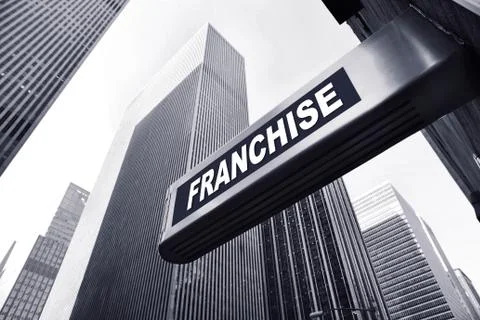 Franchise 스톡 사진
