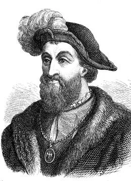 Francis I, 12 September 1494, 31 March 1547, also called the Knight-King, le Ilustración de archivo