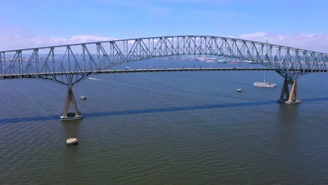 Francis Scott Key Bridge Stock Footage 195994361