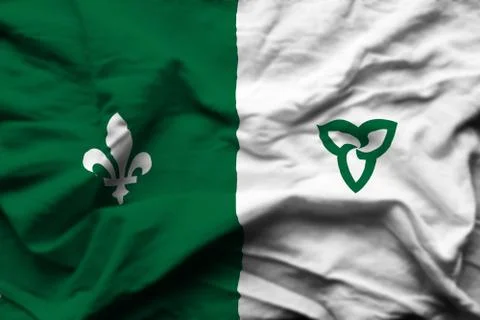 Franco-Ontarian Stock Illustration