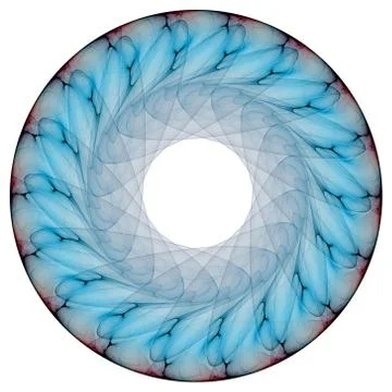 Frangible Mandala Illustrazione stock