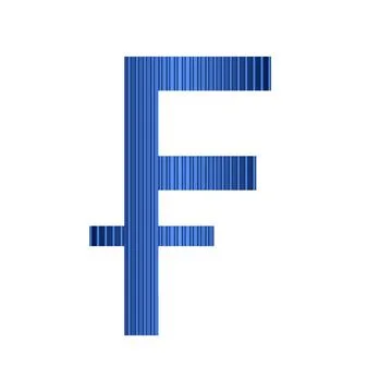 Frank icon on white. Stock Illustration