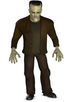 Frankenstein 스톡 일러스트
