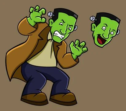 Frankenstein Illustrazione stock