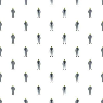 Frankenstein monster character pattern for halloween celebration 스톡 일러스트