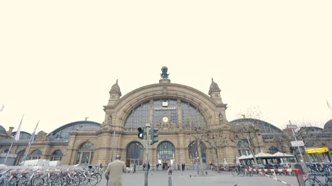 Frankfurt - Central Station  Stock Footage 106564576