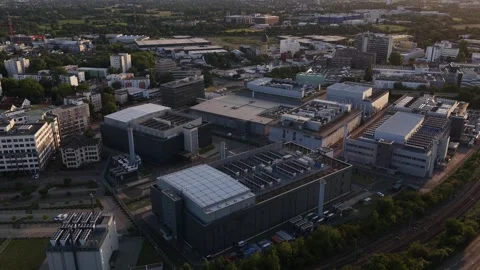 Frankfurt data centers, cloud services,big data, AI infrastructure. Computing Stock Footage 320597211