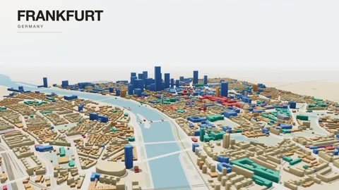 Frankfurt Video stock 341630850
