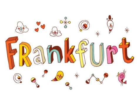 Frankfurt Stock Illustration