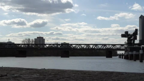 Frankfurt Main timlapse Stock Footage 292461668