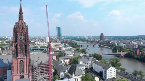 Frankfurt-MainStBarthLeft-CC 库存影片 93028079