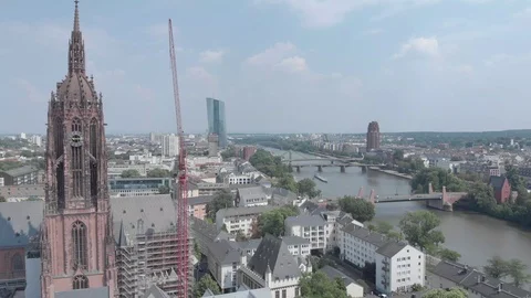 Frankfurt-MainStBarthLeft Stock Footage 93030780