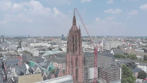 Frankfurt-StBath-Circular 库存影片 93030802