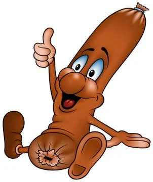 Frankfurter Stock Illustration