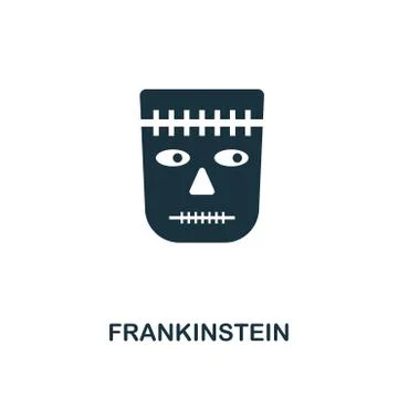 Frankinstein icon. Premium style design from halloween icon collection. UI and Stock Illustration