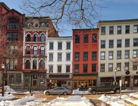 The Franklin Buildings Stock Photos