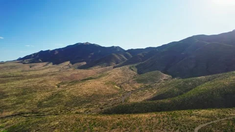 Franklin Mountains State Park El Paso Texas USA. Beautiful Desert Mountain Stock Footage 200961399