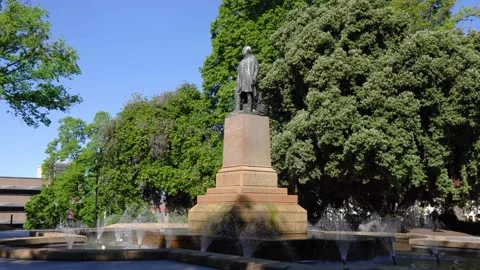 Franklin Square, Hobart Stock Footage 201708625