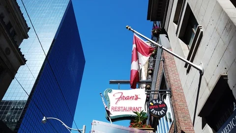  Fran's Restaurant  库存影片 113407437