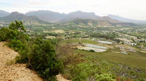 Franschoek Valley 1 Stock Footage 58957528