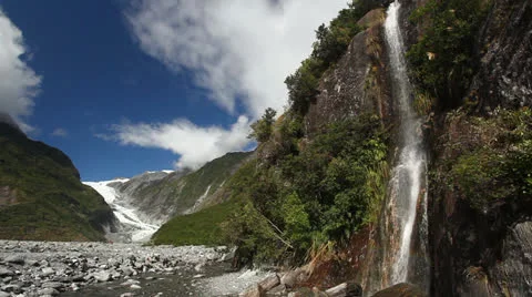Franz Josef Glacier Stock Footage 25898679
