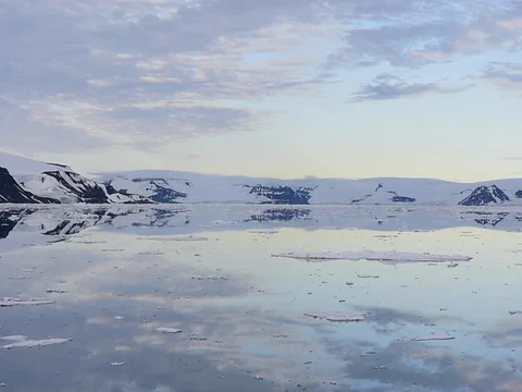 Franz-Josef Land landscape Stock Footage 81306895
