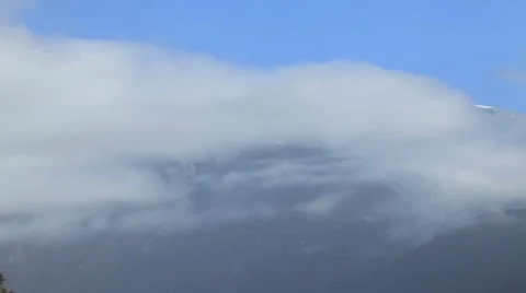 Franz Josef Mountains 2 Stock Footage