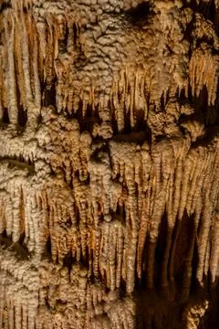 The Frasassi Caves are underground karst caves located in the municipality of Stock Photos