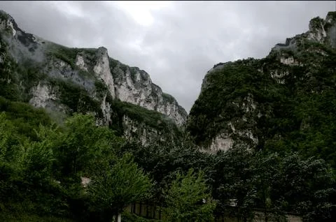 Frasassi Mountain Stock Photos