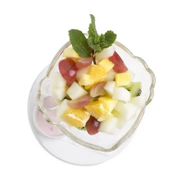 Frash fruit salad. Stock Photos