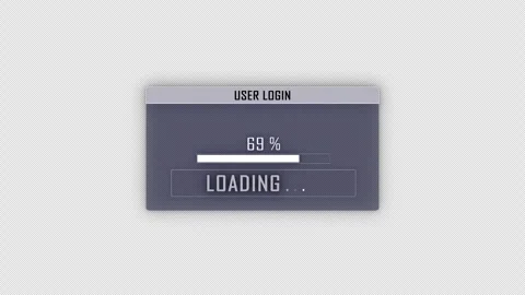FRAUD ALERT Glitch Text Animation  库存影片 333309515