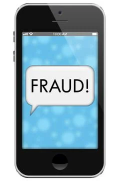 Fraud alert Stock Illustration