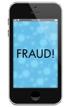 Fraud Alert Stock Illustration