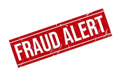 Fraud Alert Stamp Seal Vector Illustration Stock Illustration