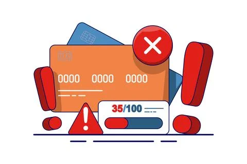 Fraud detection concept Stock Illustration