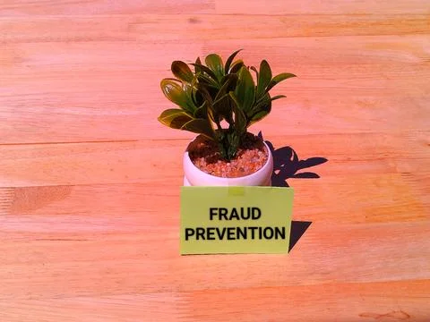 Fraud prevention concept  Stock-Fotos