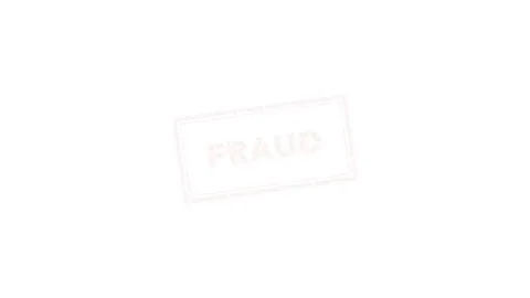 Fraud red rubber stamp animation on white background 4K Vídeo Stock 339029344