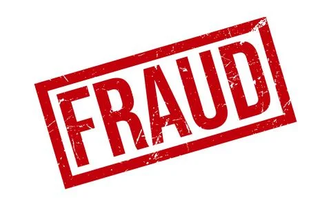 Fraud Rubber Stamp Seal Vector Stock Illustration