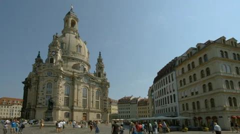 Frauenkirche Dresden Vídeo Stock 65004358