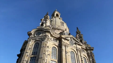 Frauenkirche in Dresden Stock Footage 233521763